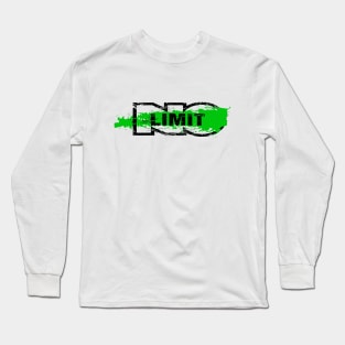 NO LIMIT black/green Long Sleeve T-Shirt